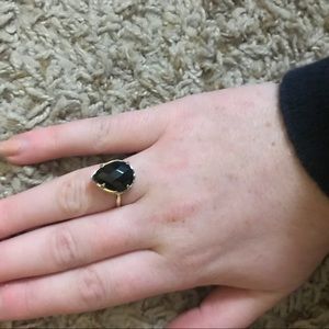 Kendra Scott Daisy Ring (Black-Size 8)